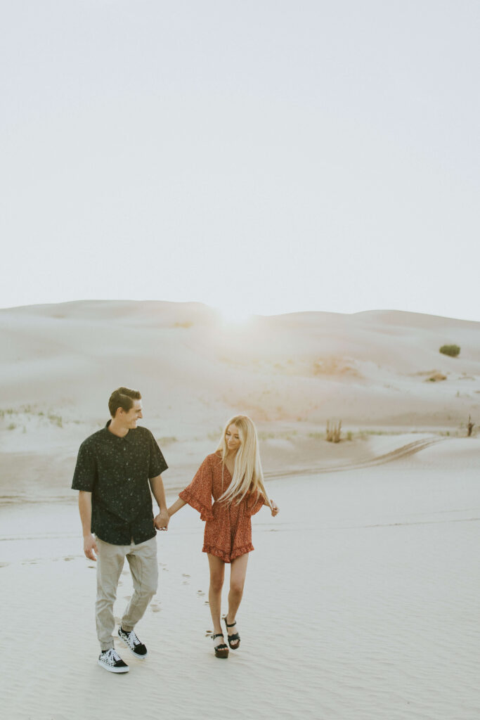 summer engagement photos