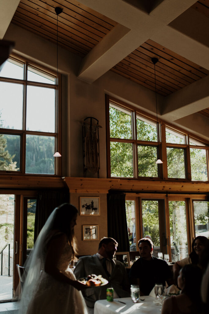 cabin wedding