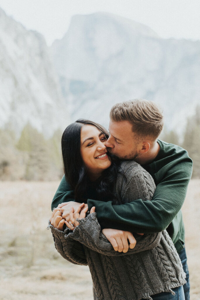 Engagement Photos in Yosemite Valley