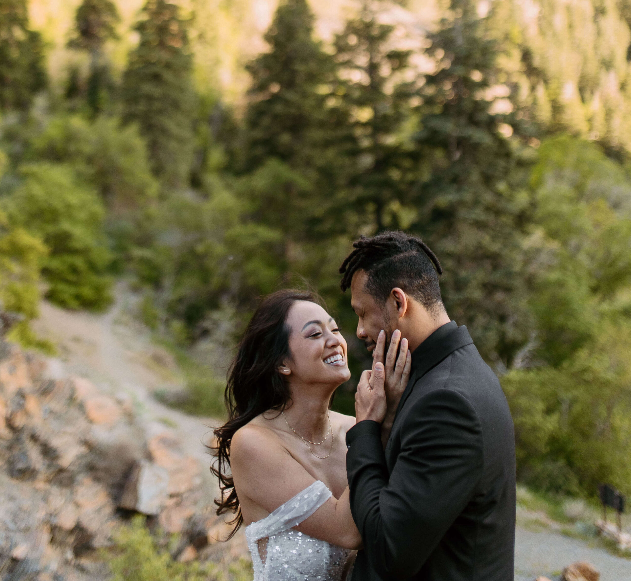 mountain elopement in the wasatch mountains
