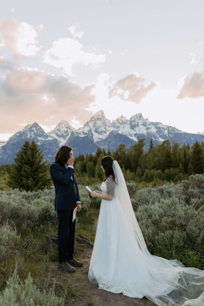 grand teton wedding ceremony