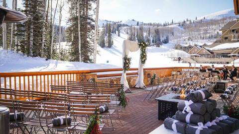 deer valley mountain wedding