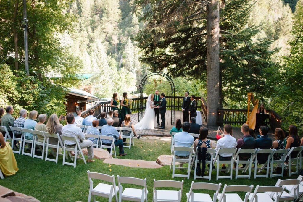 log haven wedding venue