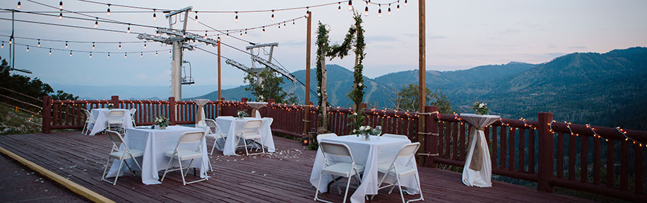 mountain wedding venue in utah
