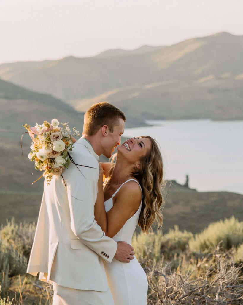 mountaintop elopement in utah