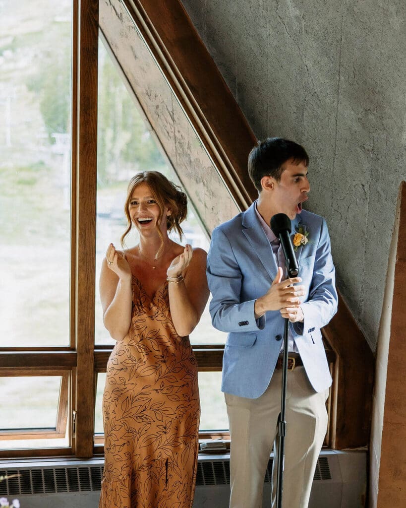 wedding speeches at dinner