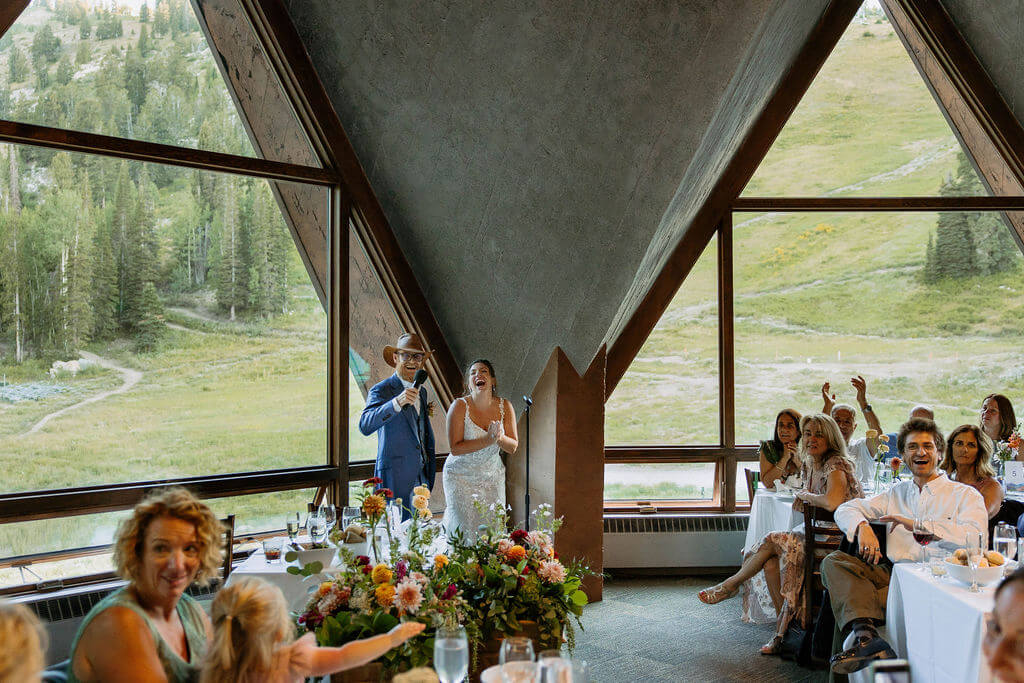 roundhouse lodge wedding at solitude mountain resort