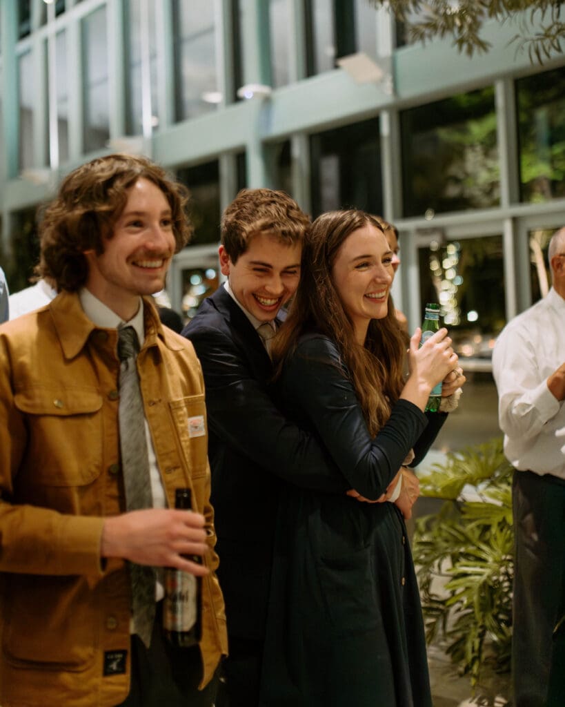 candid wedding photos at red butte garden