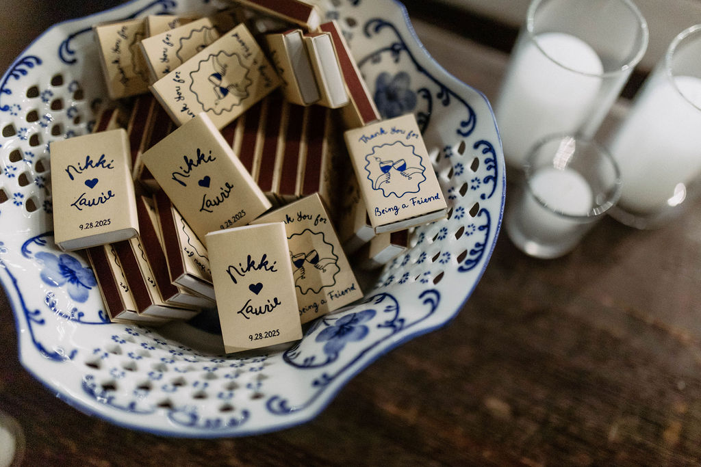 wedding matchbooks