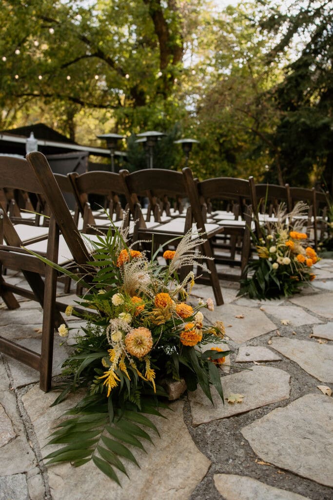 fall wedding flowers