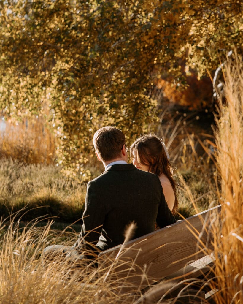 documentary wedding photos at red butte garden 