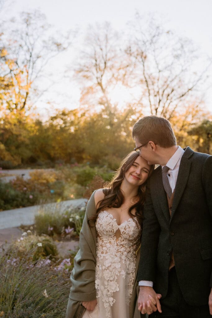 red butte garden wedding photos