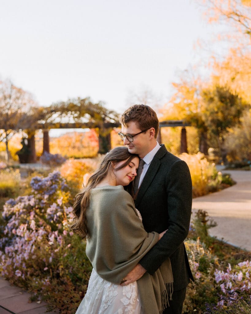 red butte garden wedding photos