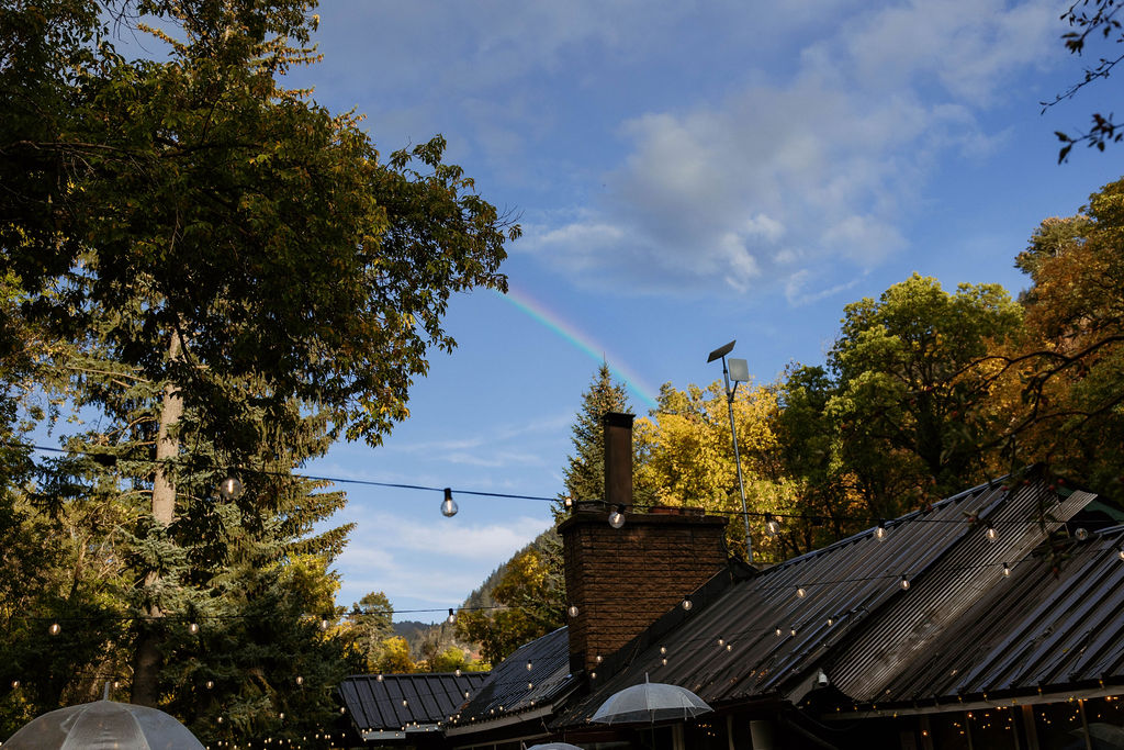 rainbow at millcreek inn wedding