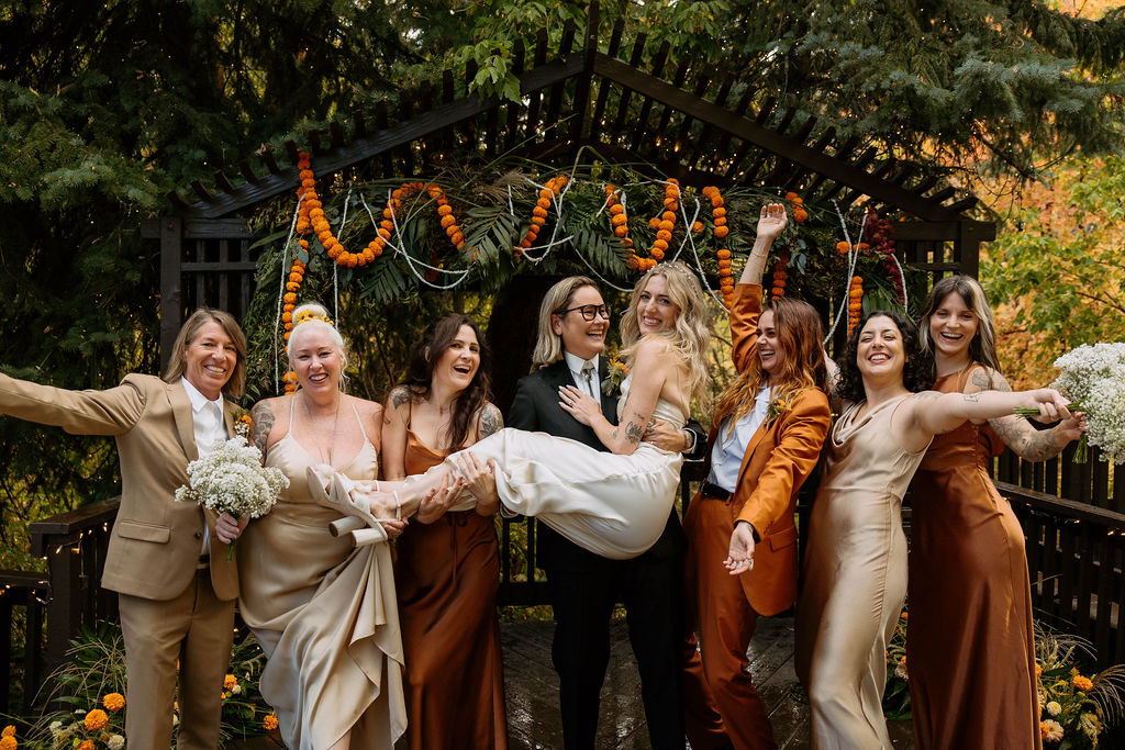 lgbtq wedding party