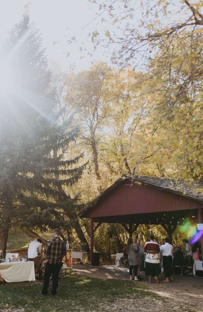 utah elopement at south fork park